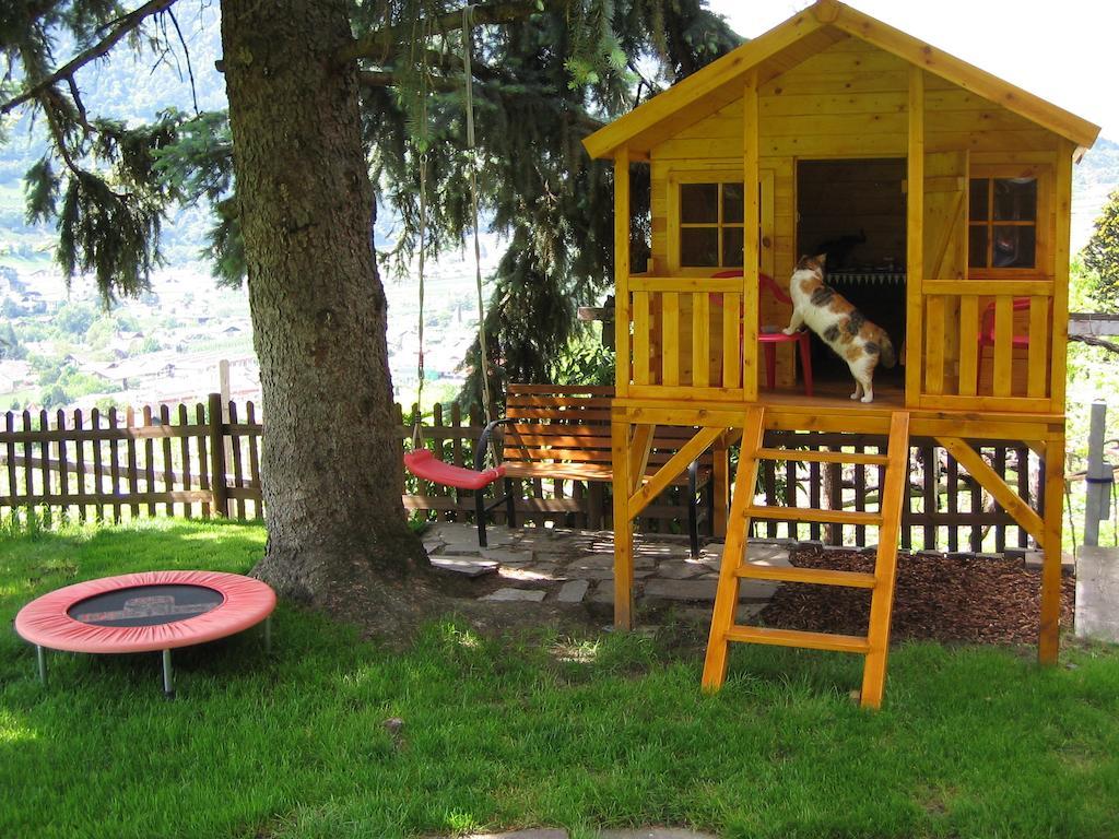 Garni Lichtenberg Pension Algund Buitenkant foto